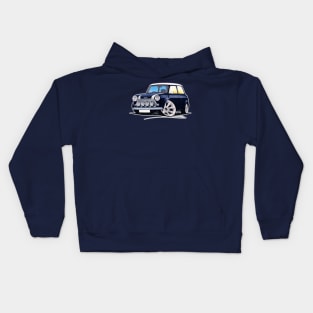 Rover Mini Cooper Sport Blue Kids Hoodie